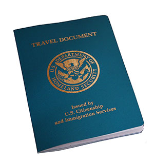 travel document green card