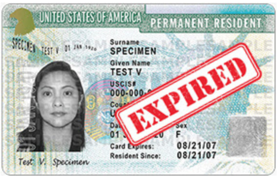 How to renew green card